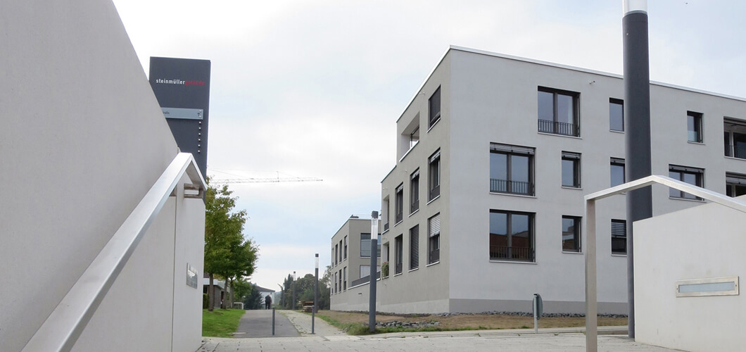 Teaser3 zeigt ein Foto des Verbindungswegs Quartier Ackermann Gummersbach von Damrau Kusserow Architekten